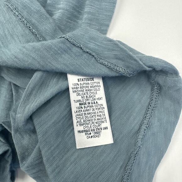 Anthropologie Stateside Jersey Racerback Tank blue size medium - Picture 6 of 8